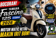 Bocoran Yamaha Fascino 125 Hybrid 2026: Skutik Retro Super Irit yang Bisa Bikin Fazzio dan Scoopy Ketar-Ketir!