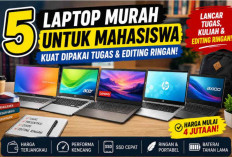 5 Laptop Murah Ini Diam-Diam Jadi Andalan Mahasiswa! Lancar Buat Tugas, Zoom, hingga Editing Ringan