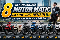 8 Rekomendasi Motor Matic Paling Irit BBM Pekerja Kantoran, Nyaman Dipakai Harian dan Hemat Biaya Operasional