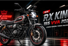 Bikin Nostalgia! Yamaha RX King 155 VVA 2026 Siap Guncang Jalanan dengan Mesin 155cc