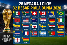 Piala Dunia 2026: 26 Negara Pastikan Lolos ke Babak 32 Besar, Ini Daftarnya!