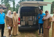 Murid SMPN 1 Suak Tapeh Mulai Terima Program MBG