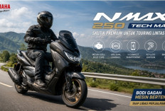 Yamaha NMAX 250 Tech Max, Skutik Premium yang Cocok untuk Touring Lintas Kota
