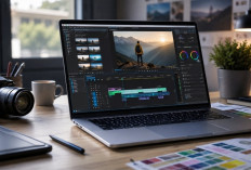 Laptop Terbaik untuk Desain Grafis dan Editing Video 2026, Performa Ngebut