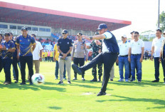 Buka Piala Gubernur U-15 2026, Herman Deru Dorong Pembentukan Database Talenta Muda Sepak Bola