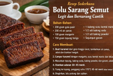 Resep Sederhana Bolu Sarang Semut, Legit dan Bersarang Cantik