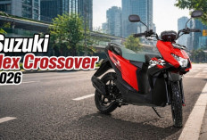 Tampil Beda di Kelasnya! Suzuki Nex Crossover 2026 Usung Konsep Skutik Adventure