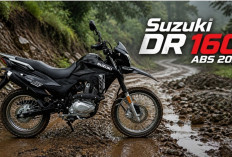 Motor Petualang Baru! Suzuki DR 160 ABS 2026 Punya Tenaga Tangguh dan Irit BBM 