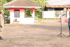 Disiplin dan Ketepatan Waktu Ditekankan dalam Apel Gabungan Kecamatan Banyuasin III