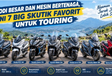 Bodi Besar dan Mesin Bertenaga, Ini 7 Big Skutik Favorit untuk Touring