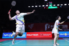 Rehan/Gloria Gagal Melangkah ke 16 Besar Indonesia Open 2026, Kalah Dramatis dari Wakil Malaysia