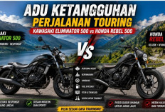 Head to Head Kawasaki Eliminator 500 vs Honda Rebel 500, Siapa Raja Touring Anti Pegal?