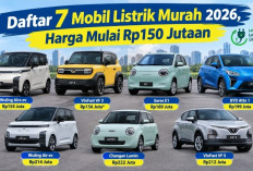Daftar 7 Mobil Listrik Murah 2026, Harga Mulai Rp150 Jutaan