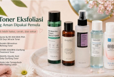 5 Toner Eksfoliasi yang Aman Dipakai Pemula, Bantu Kulit Lebih Halus Tanpa Bikin Iritasi