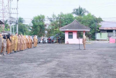 Apel Pagi Gabungan Banyuasin III  Perkuat Disiplin dan Sinergi Demi Pelayanan Prima