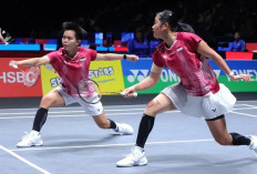 Sempat Tertekan di Gim Kedua, Tiwi/Fadia Amankan Tiket 16 Besar All England 2026