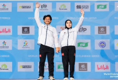 Raharjati-Rajiah Raih Emas di World Climbing Series Guiyang 2026