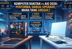 Komputer Rakitan vs AIO 2026: Performa, Harga, Upgrade, Mana yang Unggul?