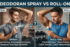 Deodoran Spray vs Roll-On, Mana yang Lebih Ampuh Lawan Keringat dan Bau Badan?