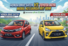 Budget Rp100 Jutaan, Pilih Honda Brio Satya atau Toyota Agya Bekas?