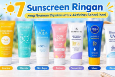 7 Sunscreen Ringan yang Nyaman Dipakai untuk Aktivitas Sehari-hari