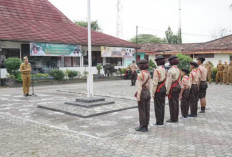 Apel Pagi Talang Kelapa Dirangkaikan Pelepasan Kontingen Jambore Daerah IX Sumsel