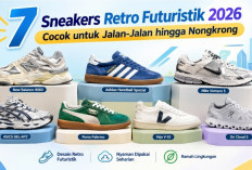 7 Sneakers Retro Futuristik 2026, Cocok untuk Jalan-Jalan hingga Nongkrong