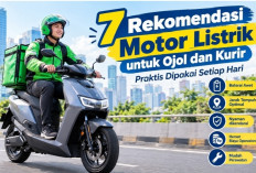 7 Rekomendasi Motor Listrik untuk Ojol dan Kurir, Praktis Dipakai Setiap Hari