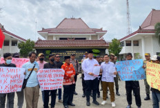 Aliansi Mahasiswa dan Pemuda Hukum Sumsel Gelar Aksi Demo di Kantor Bupati Banyuasin, Ini Tuntutannya!