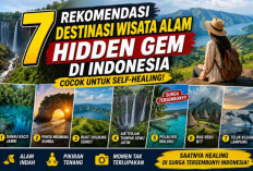 7 Hidden Gem Wisata Alam di Indonesia yang Bikin Betah! Nomor 5 Dijuluki Surga Tersembunyi