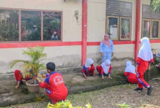 Wujudkan Lingkungan Sekolah Bersih dan Sehat, SMPN 2 BA III Gelar Gotong Royong
