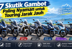 7 Skutik Gambot Paling Nyaman untuk Touring Jarak Jauh