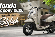 Makin Berkelas! Honda Scoopy 2026 Punya 6 Pilihan Warna Baru, Cocok untuk Pecinta Gaya Retro