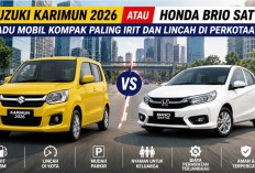 Suzuki Karimun 2026 atau Honda Brio Satya? Adu Mobil Kompak Paling Irit dan Lincah di Perkotaan