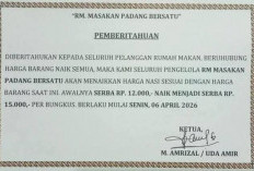 Jangan Terkejut! Ini Harga Terbaru Nasi Padang di Pangkalan Balai, Resmi Naik!