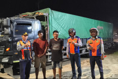 Parkir Liar di Jalintim Kian Meresahkan, Dishub Banyuasin Ingatkan Supir; Kendaraan Bisa Diderek dan Didenda!