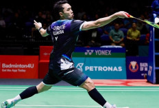 Malaysia Open 2026: Jonatan Christie Singkirkan Leong Jun Hao Dua Gim Langsung