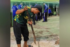 Menyambut Kegiatan Ekoteologi, MAN 1 Banyuasin Siapkan Lubang Tanam