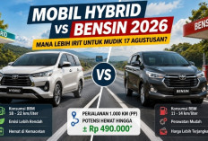Mudik 17 Agustusan, Pilih Mobil Hybrid atau Bensin? Ini Perbandingan Biayanya