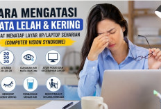 Mata Perih, Kering, dan Buram Setelah Menatap Layar? Coba Lakukan Cara Ini