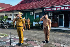 Camat Talang Kelapa Apresiasi Admin Media Sosial Saat Apel Mingguan