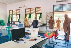 Kadisdikbud Banyuasin Monitoring Kesiapan TKA Jenjang SMP