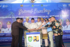 Gubernur Sumsel Resmikan Ground Breaking Jalan di PALI