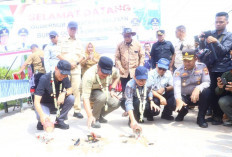 Gubernur Sumsel Resmikan Jalan CSR PT OKI Pulp, Dorong Percepatan Pembangunan Air Sugihan