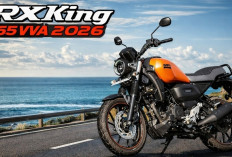 Bukan Motor Biasa! Yamaha RX King 155 VVA 2026 Punya Tenaga Galak Tapi Super Hemat BBM