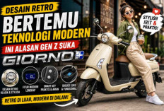 Honda Giorno+ Bikin Gen Z Jatuh Hati! Desain Retro Klasik, Tapi Fiturnya Sudah Masa Depan