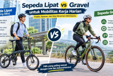 Sepeda Lipat vs Gravel, Mana yang Cocok untuk Mobilitas Kerja Harian?