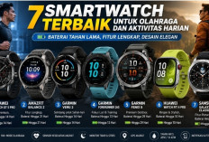 7 Smartwatch Terbaik untuk Olahraga dan Aktivitas Harian, Baterai Tahan Lama