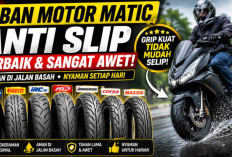 7 Ban Motor Matic Anti Slip Paling Dicari Tahun 2026, Cengkeraman Kuat di Jalan Basah dan Awet Dipakai Harian!