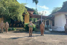 Apel Pagi Gabungan Banyuasin III, Lurah Kedondong Raye Tekankan Disiplin dan Sinergi ASN